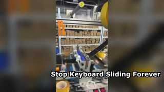 Einführung der Produktion von selbstklebenden Tastaturfüßen aus NR EPDM-Silikonkautschuk