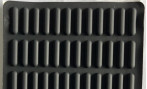 Antibeleg Universalised Silikonkautschuk-Füße unter Tastatur L20*W5*T2.4 Millimeter