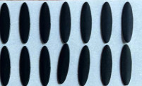 0.6mm Ellipsen-hohe Temperatur Ptfe nehmen glatte Oberfläche mit 3M Glue auf