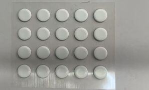 DIY PTFE Mausfüße Mausskates Punkte 0,7-0,8mm Dicke 9448 Klebstoff