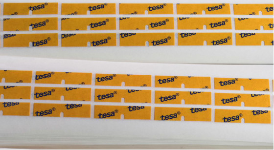 0.048mm Acrylat-Doppeltes versah klebriger Dünnfilm des Klebstreifen-TESA 4972 mit Seiten