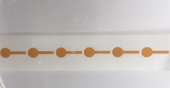 Gestempelschnittene Stärke Polyimide-Browns Klebstreifen-0.08mm hitzebeständig