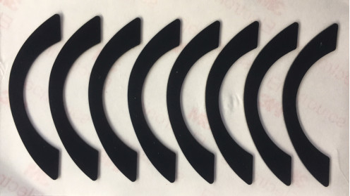 Feuerverzögernde PTFE-Maus läuft Auflagen eis Hochtemperatur, die 0.7mm PTFE 300 Celsius widerstehen