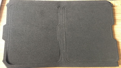38 Grad hartes kundenspezifisches EVA Foam UL94 zugelassener Lüftungsgitter-Eichmeister HF 1