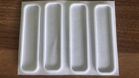 20mm weiße Farbweiches Doppeltes versah Bescheinigung EVA Foam Tape Materials ROHS mit Seiten