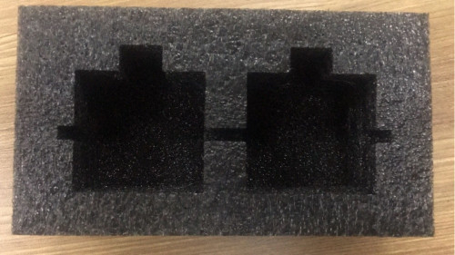 Schwarz-stoßsicherer Schaum-Pralldämpfer-Schwamm EPDM EPE für das Verpacken
