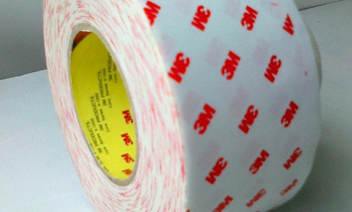 Großes Doppeltes mit Seiten versehenes Acrylat-Tastatur-klebriges Papier des Klebstreifen-9080