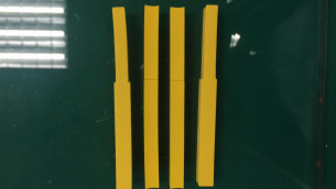 280*10*8mm gestempelschnittene Produkte wirken Widerstand 8.0mm starke EVA Rubber Foam aus