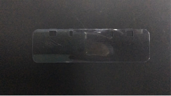 0.50mm gestempelschnittener Produkte lichtdurchlässiger PVC-Licht-Diffusor mit doppeltem Klebstreifen