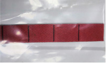 0.25mm gestempelschnittene Plastik-Holzschliff-Baumwollfaser-Papierisolierungs-rote steife Form