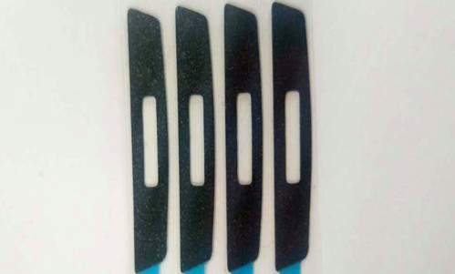 Wasserdichtes Acrylat-Schwarz-selbsthaftendes Kreppband-Acrylat Ester Copolymer 0.35mm dick