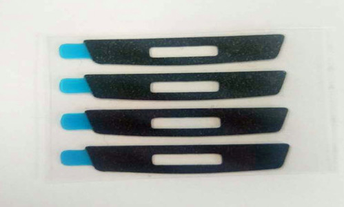 Wasserdichtes Acrylat-Schwarz-selbsthaftendes Kreppband-Acrylat Ester Copolymer 0.35mm dick