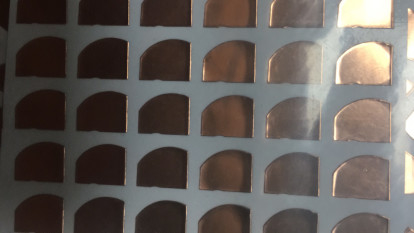 1.6W PCBA erhitzen leitfähige materielle kupferne Stärke des Folien-Band-0.1mm
