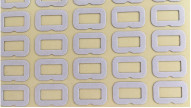 Wasserdichtes inländisches Doppeltes versah Klebstreifen 0.15mm ASTM D3330 geprüft mit Seiten