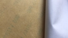 149 Celsius widerstehen Sie Doppeltes mit Seiten versehenem transparentem Umdruckpapier des Klebstreifen-E256906