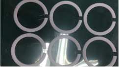 der Dichte-2.3290g/Cm3 weiße medizinische Maschinen-Dichtung Silikonkautschuk-des Ring-0.05mm