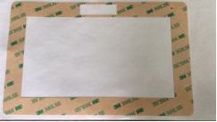 0.17mm Runde stempelschnitt starken klebrigen Kreis der Klebstreifen-Isolierungs-3M9495LE