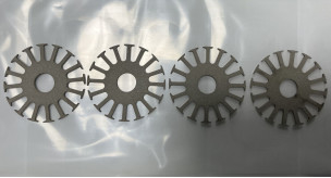 Elektrische Isolierungs-stempelschneidene Laminierungs-Isolationspappe E93687 des Motor0.25mm