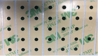 ASTM D3330 prüfte klare doppelseitige transparenten Aufkleber Band3ms 467 auf Tastaturen