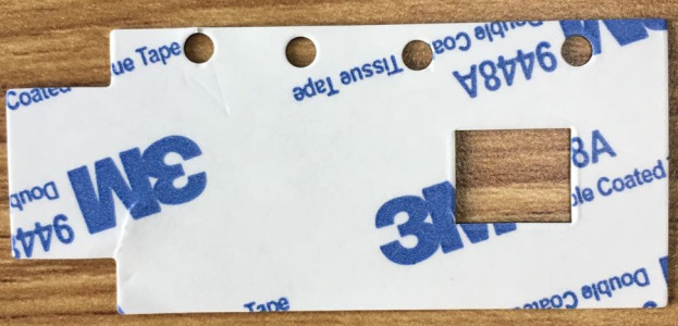 Druckempfindliches doppeltes mit Seiten versehenes acrylsauerband T0.15mm benutzt im New Energy-Produkt-Fenster-Rahmen