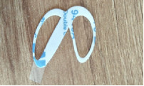 250 Celsius widerstehen Sie der gestempelschnittenen Klebstreifen-Acryl-0.15mm starken 8 Form-Isolierung