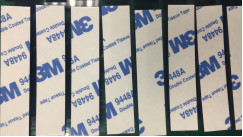 0.15mm schwarzes langes klebendes Band des Isolierungs-Streifen-9448AB für Spannungs-Transformator