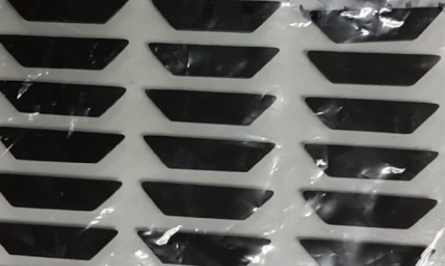 Antigrat-Phenol beleg-Matt Silicone Rubber Pad Hardness-Ufer-A 70 prüfte