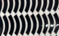 Schwarze PTFE-Maus läuft Mäusefuß-Maß 35.43*5.62*0.5mm eis