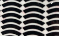 Schwarze PTFE-Maus läuft Mäusefuß-Maß 35.43*5.62*0.5mm eis