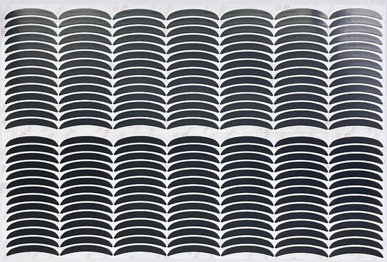 Unschädliche Black Crescent PTFE-Mausschlittschuhe, hitzebeständig mit Klebstoff