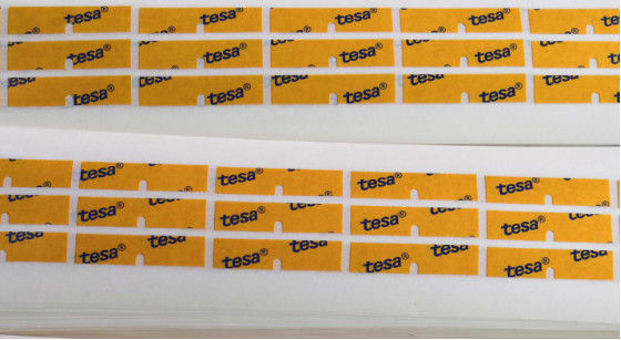 0.048mm Acrylat-Doppeltes versah klebriger Dünnfilm des Klebstreifen-TESA 4972 mit Seiten