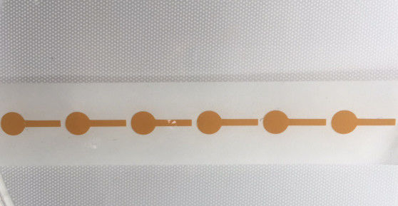 Gestempelschnittene Stärke Polyimide-Browns Klebstreifen-0.08mm hitzebeständig