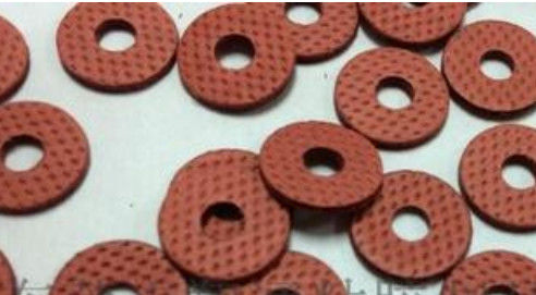 0.25mm rote steife Plastik Lithium-Batterie-Papierisolierungs-Baumwollfaser