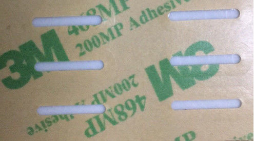 0.125mm starker klarer Diffusor mit Doppeltes mit Seiten versehenem Klebstreifen 468