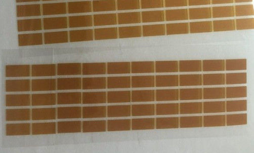 0.08mm Brown stempelschnitten Klebstreifen einseitiges Polyimide HAUSTIER Material