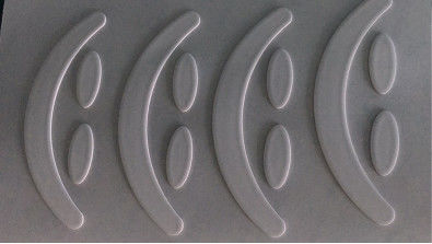 0.45mm starker Plastik gestempelschnittener PTFE Rochen Farbe in mischender Ausrüstung und in Obturateur