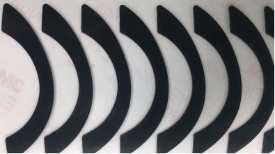 Na änderte PTFE-Film-Band-Produkt-Stärke stempelschneidene 0.6mm PTFE