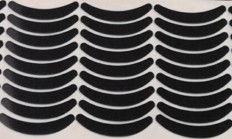 Blatt 0.8mm der Kurven-Rochen-hohen Temperatur PTFEdick ohne irgendwelche Abstände