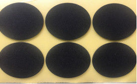 Starke Stearinsäure Ellipsen-Stoßdämpfungs-EVA High Density Foams 1mm