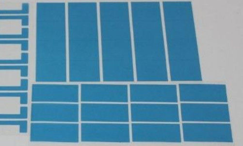 0.05mm blaue Bescheinigung des schützender Film-Polyvinylchlorid-CANEC1803218301