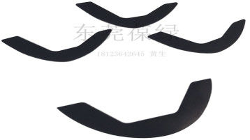 0.7mm dunkle Grey Mouse Feet PTFE Gleiten-Rochen hoher Temperatur UPE